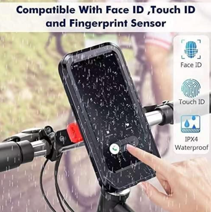 Support de téléphone portable réglable pour moto et vélo